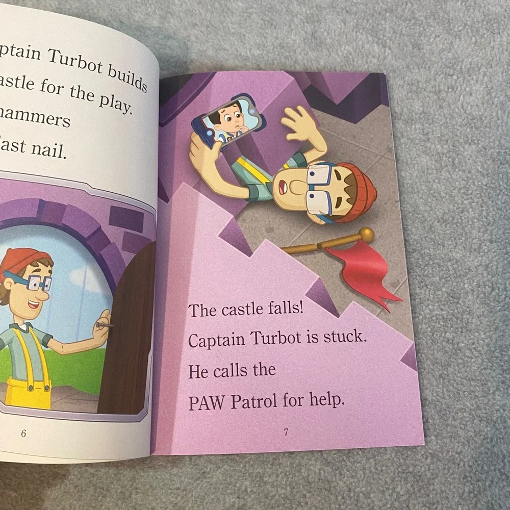 Paw Patrol‎ King for a Day Kids Step 2 Reading Book Early Reader Library Teacher
